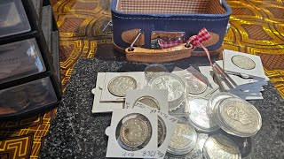 monede din argint pentru colecție, toate sunt de vânzare.