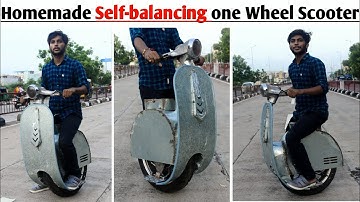 How to make Self-balancing one wheel electric Scooter at home Part-1|| @CreativeScienceOfficial