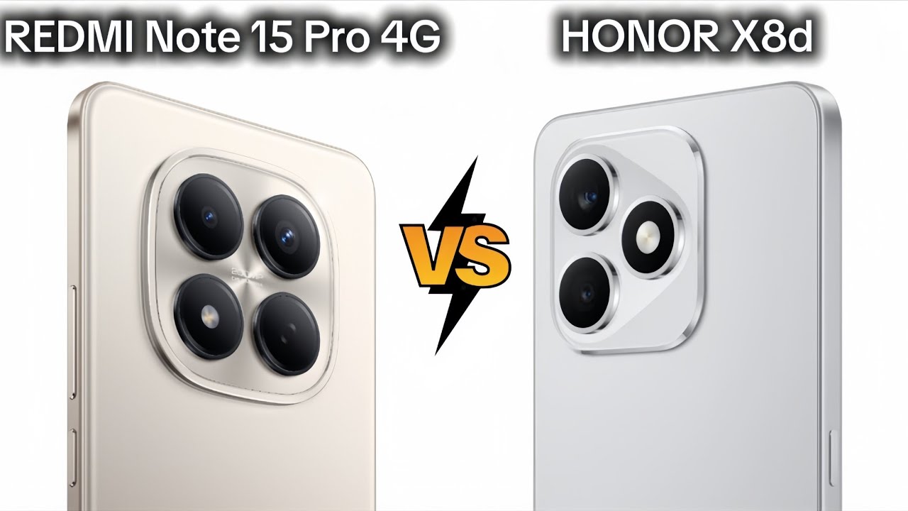 REDMI Note 15 Pro 4G vs HONOR X8d | Which one for you ? - YouTube