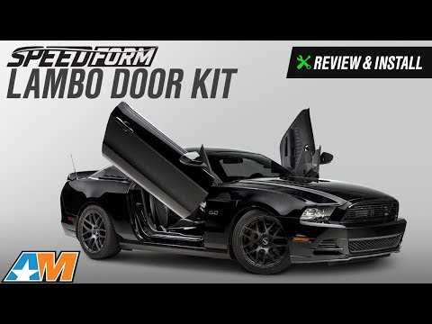 2010-2014 Mustang SpeedForm Lambo Door Kit Review & Install