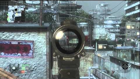 Call of Duty: Black Ops WA2000 ACOG and Tomahawk for the win!