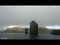 Faroe islands  from mykines puffin island to sorvagur