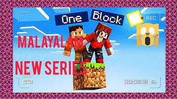 Skyblock with the only one block!! IN -MINECRAFT MULTIPLAYER GAMEPLAY VIDEO 