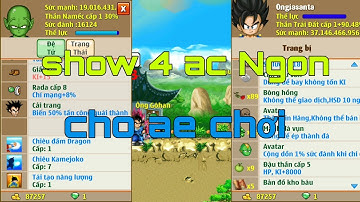 Ngọc Rồng Online - Show 4 Nick Ngon, Cho Ae Nghèo Chơi, Ngon Bổ Rẻ P16