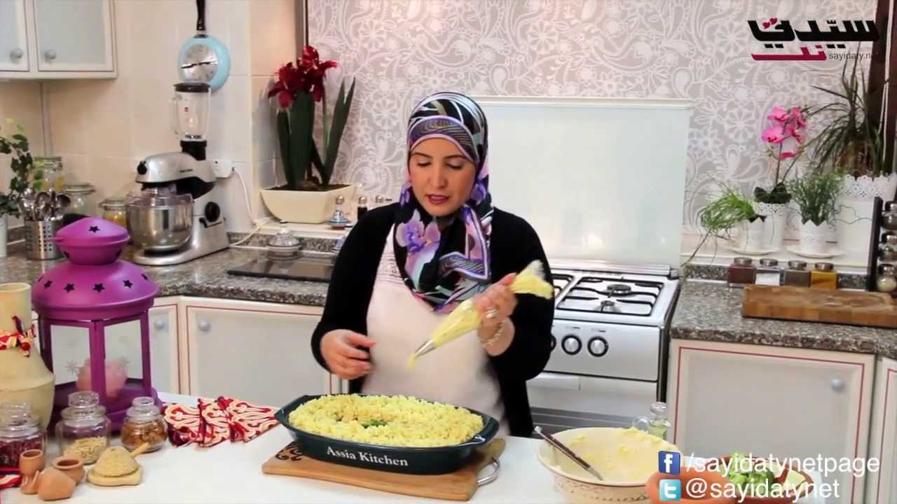 دجاج بالبروكلي و الفطر