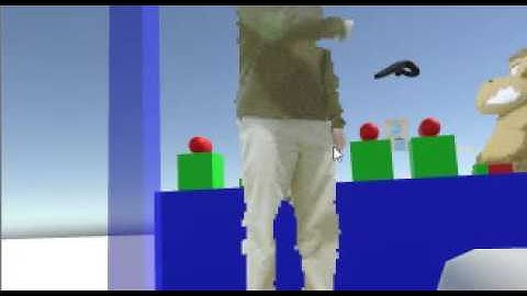 Kinect mixed reality - effects of object position smoothing