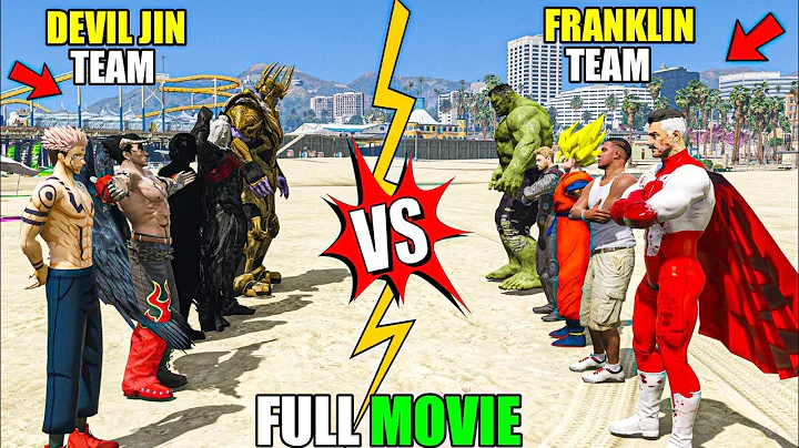 TEAM FRANKLIN VS TEAM DEVIL JIN AND SUPERVILLAINS | FULL MOVIE