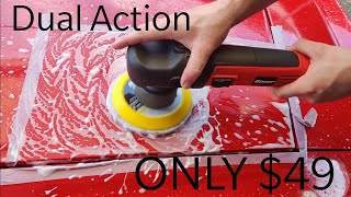 Harbor Freight $49 Bauer dual action polisher How good is it? Unbox , review & demo