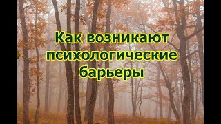 Как возникают психологические барьеры