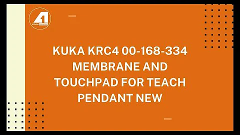 KUKA KRC4 00 168 334 Membrane and Touchpad for Teach Pendant New