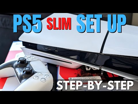 New PS5 Digital Slim  Unboxing, Setup, Tips & Gameplay 