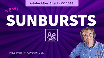 After Effects 2023: Sunburst Animation Effect