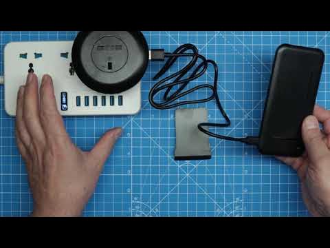 Wireless Charger USB Socket Adapter: Silver Crest - YouTube