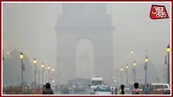 Aaj Subah: Heavy Smog Engulfs Delhi, Visibility Drops To 50 Metres