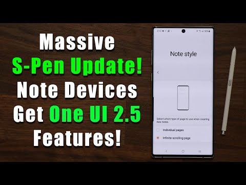 Major S-PEN SOFTWARE UPDATE brings ONE UI 2.5 Features to Galaxy Note 10 (Note 9, Note 8)