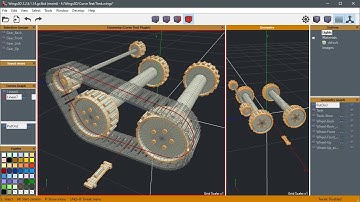 Curve Tools plugin - Put On usage - W.I.P 3 [Wings3D]
