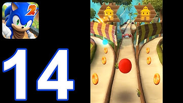 Sonic Dash 2: Sonic Boom - Gameplay Walkthrough Part 14 - Level 14 (iOS, Android)