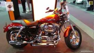 2013 Harley-Davidson XL1200C Sportster 1200 Custom - Walkaround - 2013 Quebec City Motorcycle Show