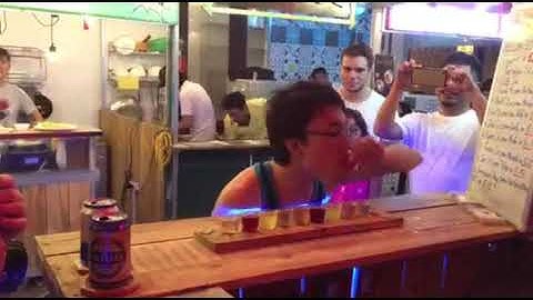 10 Shots Challenge at Chupitos 3