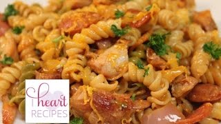 Cajun Chicken and Sausage Pasta | I Heart Recipes