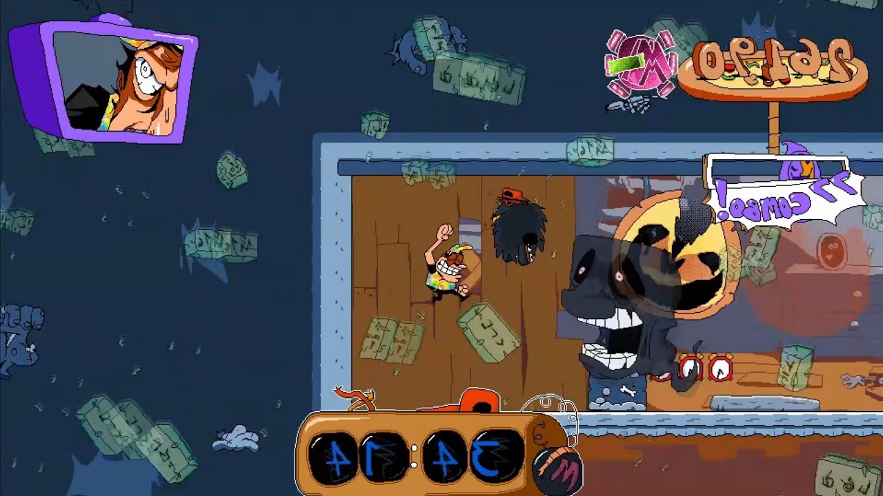 (Pizza Tower - Lap Minus Mod) Wasteyard Lap -5, Maniac & Permanent John Ghost Mode