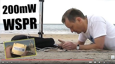 10 MHz WSPR portable with the WSPRLite