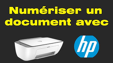 Comment numériser un document avec une imprimante HP