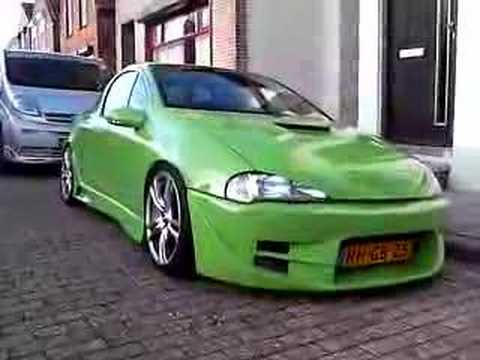 My Opel Tigra with airride