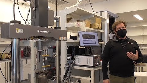 Shimadzu High Speed Impact Testing Machine | University of RI Engineering Training Video