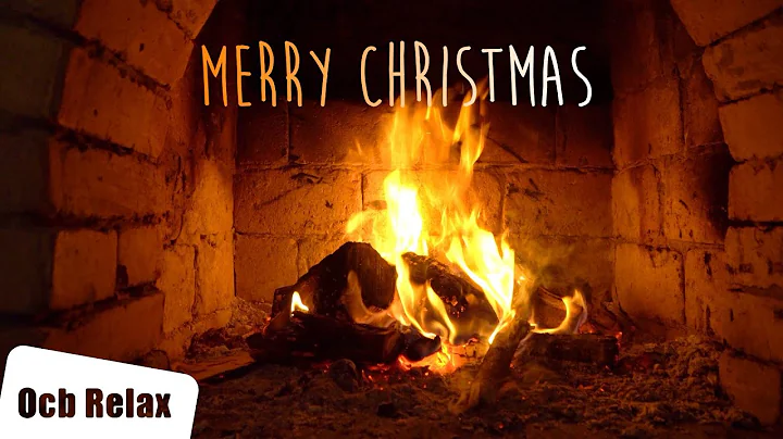 Relaxing Christmas Music & Fireplace | Piano Music...