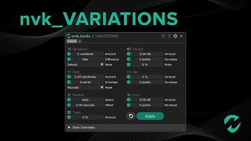 nvk_VARIATIONS - Instant Variations in Reaper