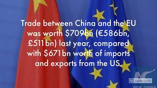 China overtakes US as EU's biggest trading partner