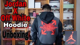 hoodie jordan x off white