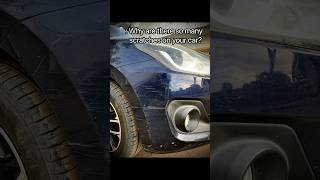 👤: Why are there so many scratches on your car?