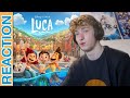 Luca (2021) MOVIE REACTION!! | Canadian First Time Watching | Disney Pixar