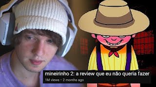 Goularte vendo a review do Mineirinho 2