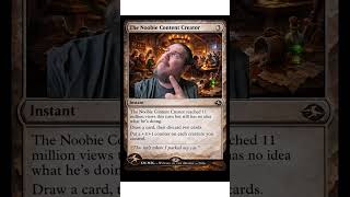 MTG Meme Card: The Noobie Content Creator (Too Real)