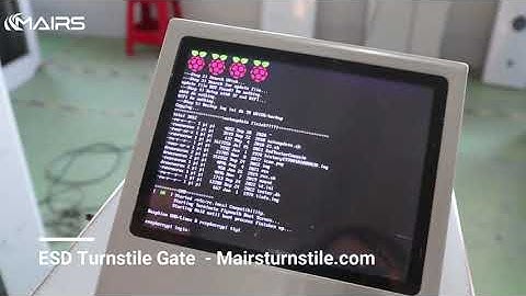 Steps to set IP for Mairs ESD turnstile gate system - MairsTurnstile.com