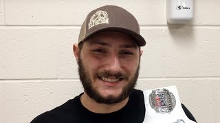 Dylan Potter DOMINATE FC Post-fight Interview - Feb 24 2018