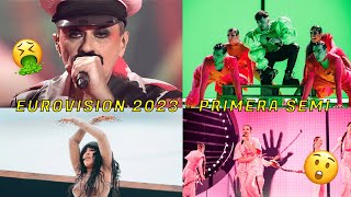 COMENTANDO (A MI MANERA) LA PRIMERA SEMIFINAL DE EUROVISION 2023 🤗 #eurovision2023