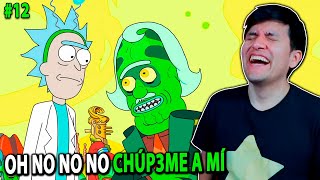 REACCIONO A RICK AND MORTY 'JAJAJA EL MEME! PAZ ENTRE LOS DOS MUNDOS' 🤣 #12