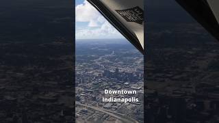 Pilot view landing in Indianapolis Indiana | For full video above click the link above #fortwayne
