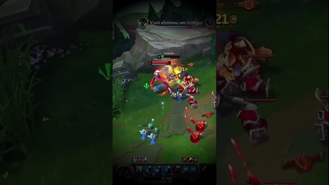 WarwickdeCross 1 v 2 Balanced - League of Legends #shorts