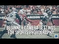 Beginner Sports Photography Camera Settings Tips | How I Shoot Sports Photography