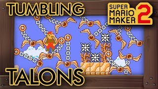 Super Mario Maker 2 - Creative "Tomb of the Tumbling Talons" Level