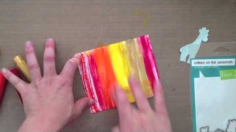 Design Memory Craft Gelatos and Stencils