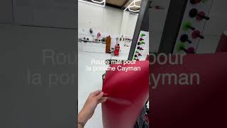 2e peau pour la porsche cayman s