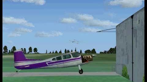 FSX:   VC10 low flying (attempt 1)