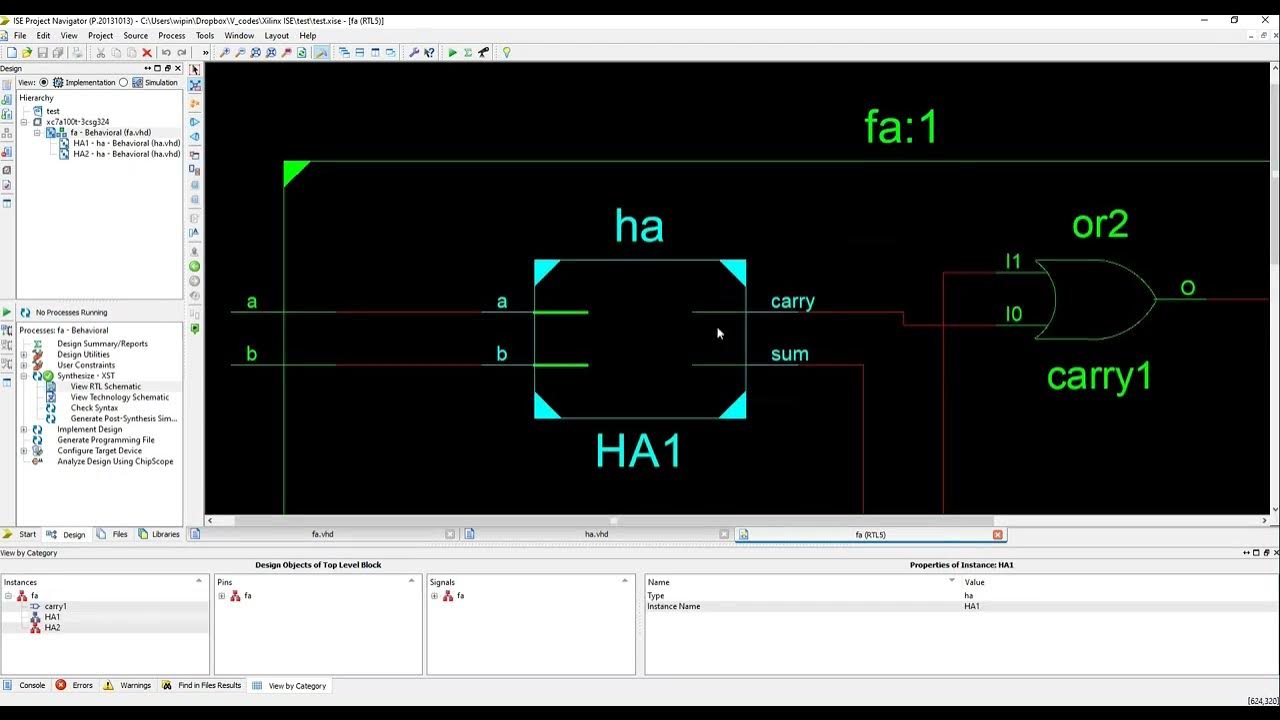 vhdl multiple assignment in process