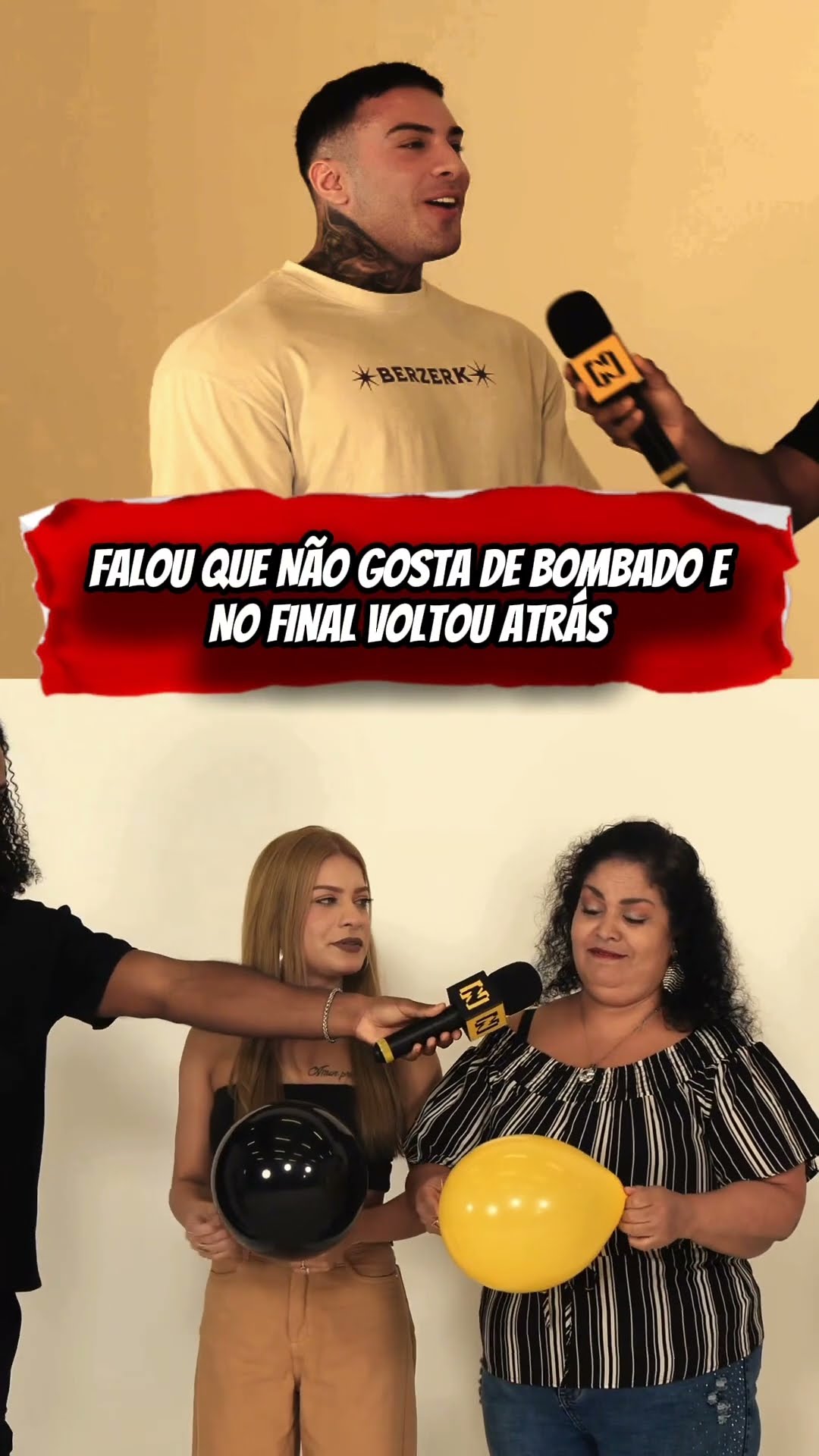 E no final voltou atrás!